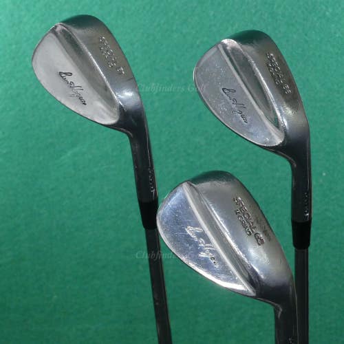 Ben Hogan Special Forged 51 Gap, 56 Sand & 62 Lob Wedges Apex Steel SET OF 3