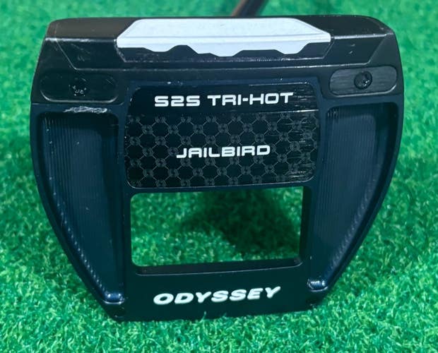 Odyssey Tri-Hot Square 2 Square Jailbird Black Putter 35" RH Used