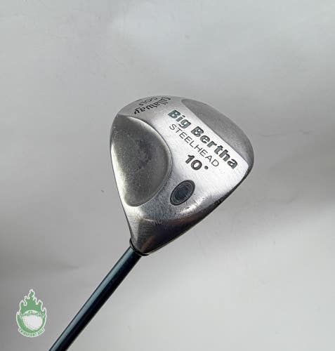 Right Handed Callaway Big Bertha Steelhead Driver 10* Ladies Graphite Golf Club