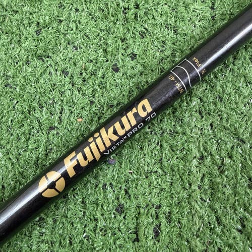 Fujikura Vista Pro 70 Driver Shaft Uncut .335 Tip 46 Regular Flex