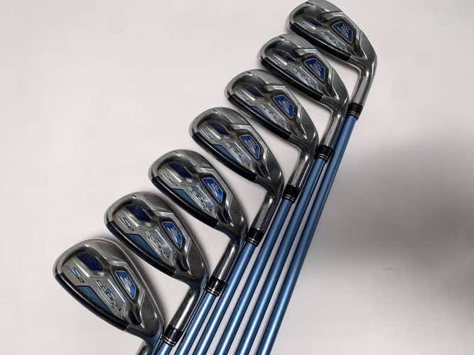 Cobra S2 Ladies Iron Set 5-PW+GW Aldila DVS-2 50g Ladies RH -1''