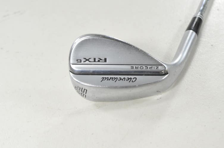 LEFT HANDED Cleveland RTX-6 Zipcore Tour Satin 56*-10 Wedge DG Steel #225468