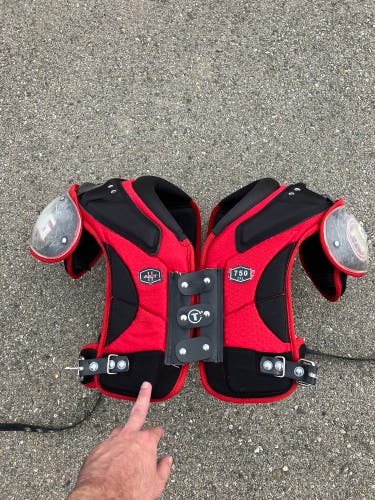XXL Adult TAG Football Shoulder Pads (Used)