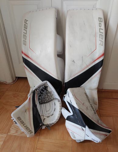 Used 34" Regular Bauer 2s pro Goalie Full Set Pro Stock