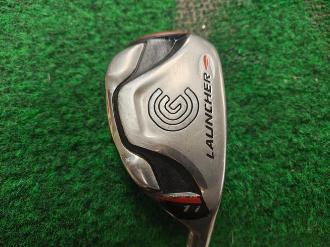 Cleveland Launcher 15.5 Degree 1 Hybrid 1H Graphite Shaft Stiff Flex Fit on Red