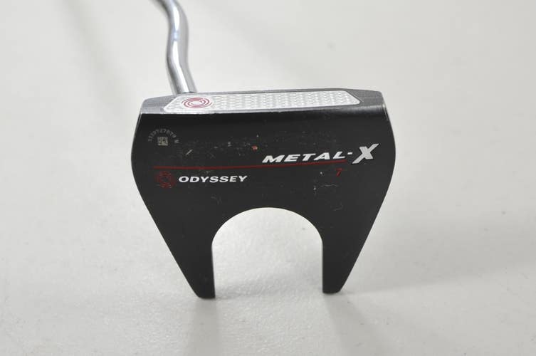 LEFT HANDED Odyssey Metal X Milled 7 34" Putter Steel #224820