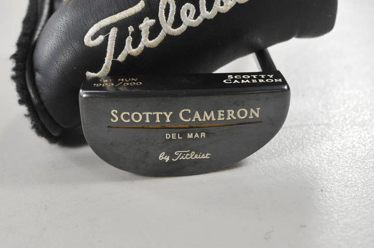 Titleist 1995 Scotty Cameron Del Mar 1st Run 34" Putter Steel with Cover #217726