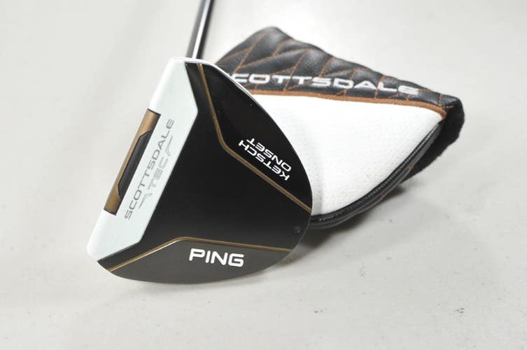 Ping Scottsdale TEC Ketsch Onset 36.5" Putter RH Slight Arc Steel #225331