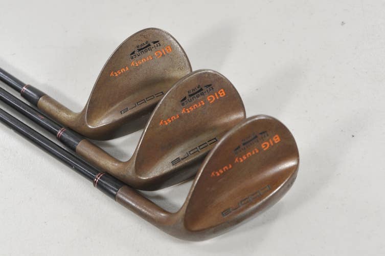 Cobra Big Trusty Rusty Rust 50*, 55*, 60* Wedge RH Dark Steel #225005