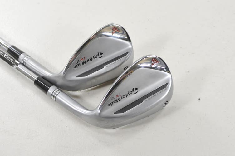 TaylorMade Milled Grind 2 TW 56*, 60* Wedge Set DG S400 Stiff Flex Steel #225350