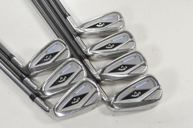 Callaway Paradym Ai Smoke HL 6-PW,AW,GW Iron Set Regular Flex Graphite #224062
