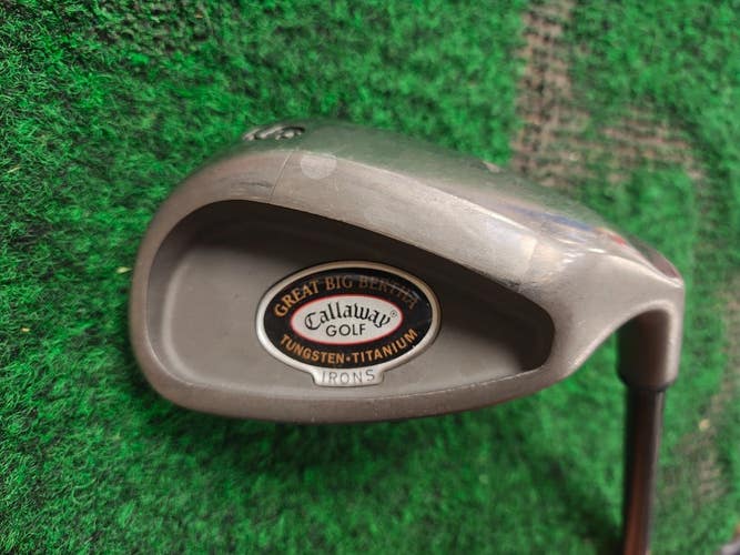 Callaway Big Bertha Tungsten Titanium Sand Wedge SW Graphite Firm Flex RCH96