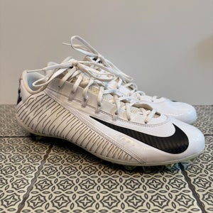 Nike Vapor Carbon Elite 2014 TD PROMO SAMPLE Cleats Men's Size 13.5 White/Black
