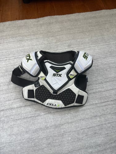 Small / Medium Youth STX Cell V Shoulder Pads (Used)