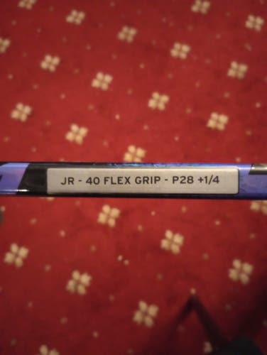 Junior CCM Ribcor Trigger 10 Pro Left Hand Hockey Stick P28+1/4 40 Flex (New)