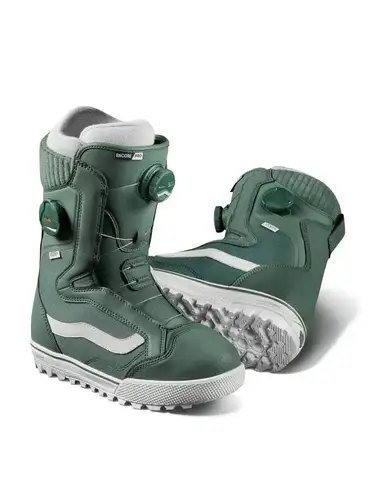 NEW 2023 Vans Women's Encore Pro Snowboard Boots - Duck Green (Size 5.5)