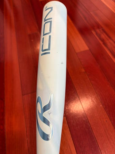 2026 Rawlings Icon Composite BBCOR Certified Bat (-3) 28 oz 31" (Used)