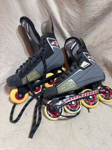 Mission CSX Inline Skates Wide Width Size 10 (Used)