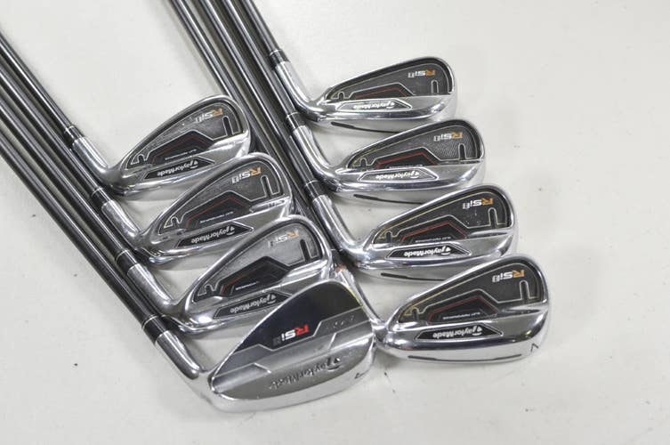 TaylorMade RSi 1 4-PW,AW Iron Set Regular Flex RH Reax 65g Graphite #224536