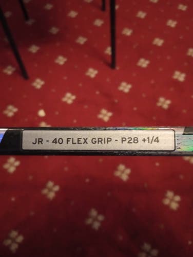 Junior CCM Ribcor Trigger 10 Pro Left Hand Hockey Stick P28+1/4 40 Flex (New)