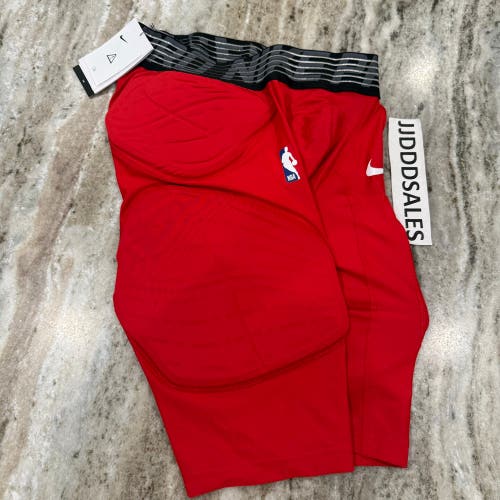 Nike Pro Hyperstrong NBA Padded Compression Shorts Red 881966-657 Men’s L-Tall

New With Tags