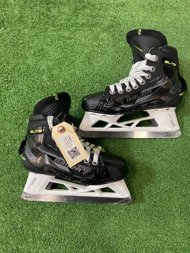 Bauer Elite Hockey Goalie Skates | Junior Size 1 (Regular)