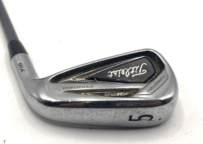 Titleist 716 AP2 Forged Single 5 Iron Kuro Kage 65 Regular Graphite (shaft wear)