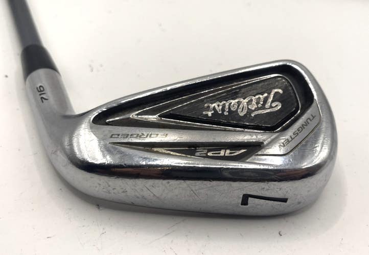 Titleist 716 AP2 Forged Single 7 Iron Kuro Kage 65 Regular Graphite (shaft wear)