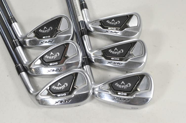 Callaway Apex 21 DCB 6-PW,AW Iron Set Regular Flex Recoil Dart Graphite #225392