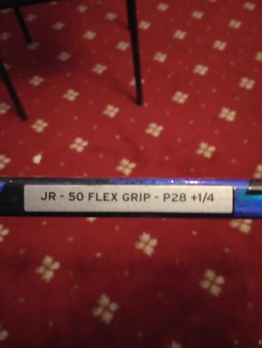 Junior CCM Ribcor Trigger 10 Pro Left Hand Hockey Stick P28+1/4 50 Flex (New)