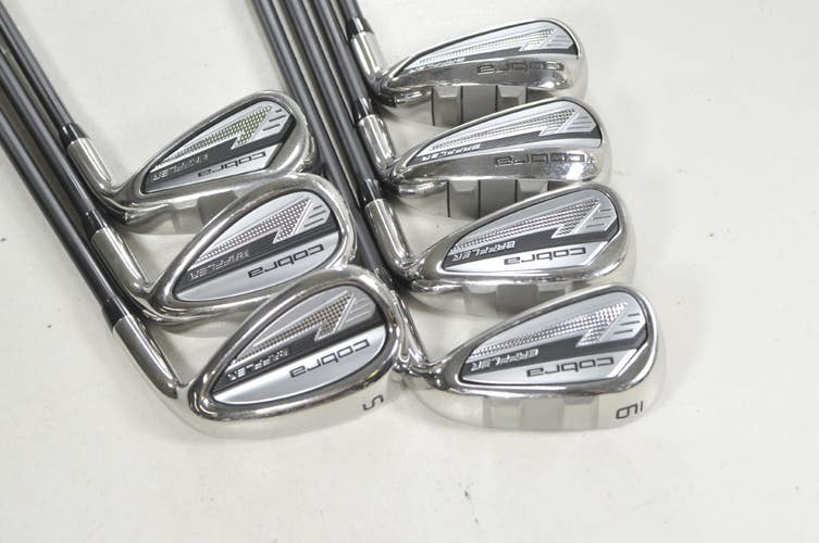 Cobra Baffler 2025 6-PW,GW,SW Iron Set Senior Flex KBS PGI 65g Graphite #225502
