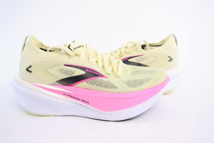 Brooks Hyperion Max 3 Womens Road Running Shoes Sz 7.5 Luminary/Pink/Black #81
