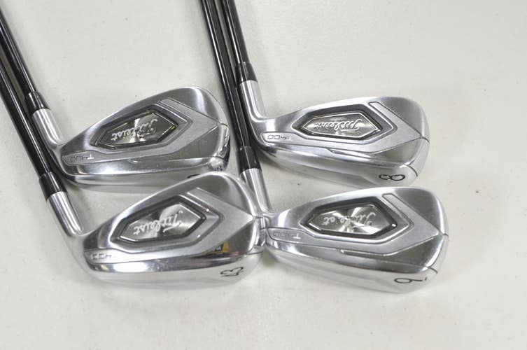 Titleist T400 2023 8-PW,43* Iron Set Stiff Flex Tensei Blue AV Graphite #225088