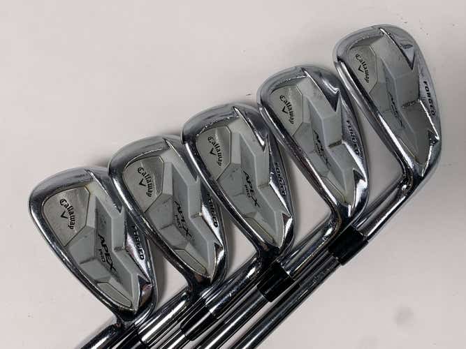 Callaway Apex Pro 19 Iron Set 6-PW Project X Catalyst 6.0 100g Stiff RH
