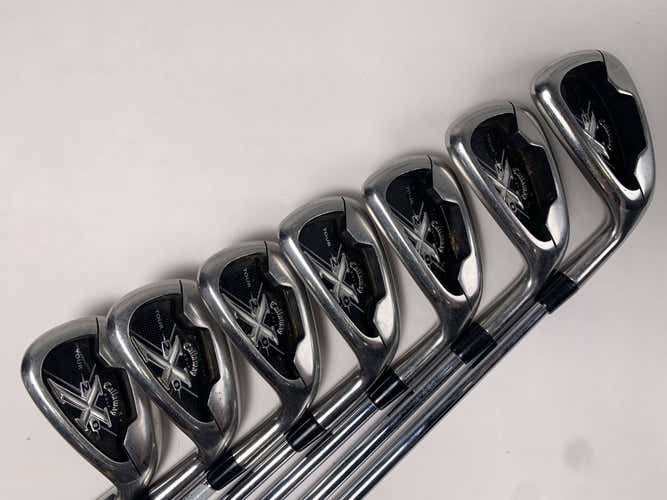 Callaway X-20 Tour Iron Set 4-PW Precision Rifle 5.0 Flighted Regular RH