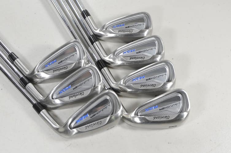 Cleveland Launcher Max 5-PW,GW Iron Set Regular Flex KBS MAX 85g Steel #224417