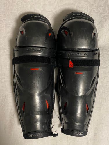 Senior Bauer Vapor 3X Pro 14" Shin Pads (Used)
