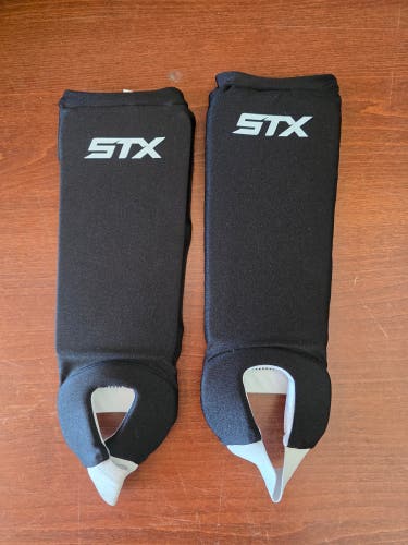 STX Field Hockey Shin Guards - Black - Great Condition(New)