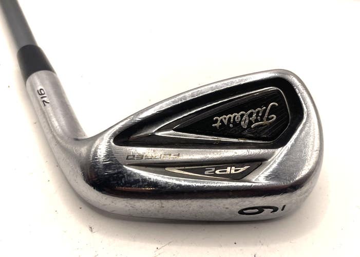 Titleist 716 AP2 Forged Single 9 Iron Kuro Kage Regular Graphite (shaft wear)