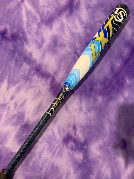 White 2024 Louisville Slugger LXT Composite Bat (-11) Composite 19 oz 30" (Used)