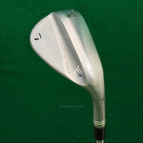 TaylorMade Milled Grind 3 MG3 Chrome 58-SB11 58 Lob Wedge DG S200 TI Stiff
