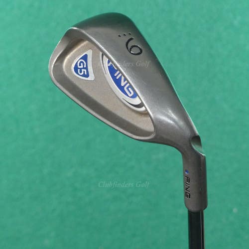 Ping G5 Blue Dot Single 9 Iron Factory CS Lite Steel Stiff