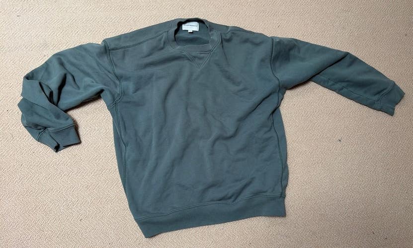 Club Monaco Crewneck Sweatshirt, Green, Medium