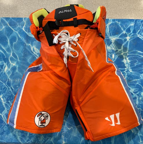 Senior Medium Warrior Alpha Hockey Pants | Little Caesars AAA (Used)
