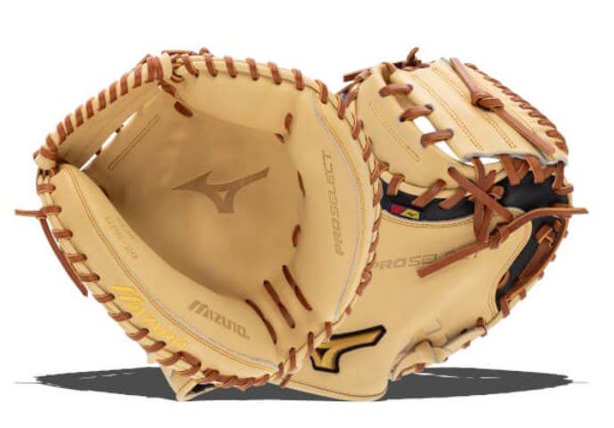 New Mizuno Pro Select 33.5" Baseball Catcher's Mitt: GPS-20 Free Shipping