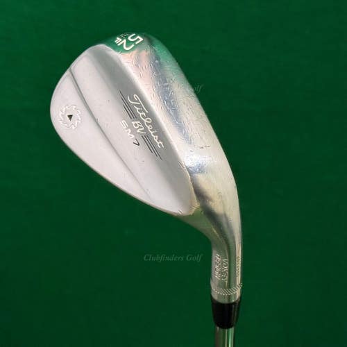 Titleist Vokey SM7 Tour Chrome 52-8F 52 Gap Wedge Vokey Design Steel Wedge Flex