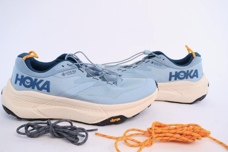Hoka One One Transport GTX Druzy/Birch Running Shoes Men's Sz 9D NEW Read #84