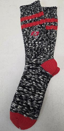 ST11 Mens NFL TAMPA BAY BUCCANEERS Lot of 1 Crew Socks LARGE 8-13 NEW