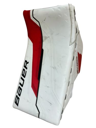 Drew Commesso Bauer Shadow Goalie Blocker Blackhawks Pro Stock (Used) 2933