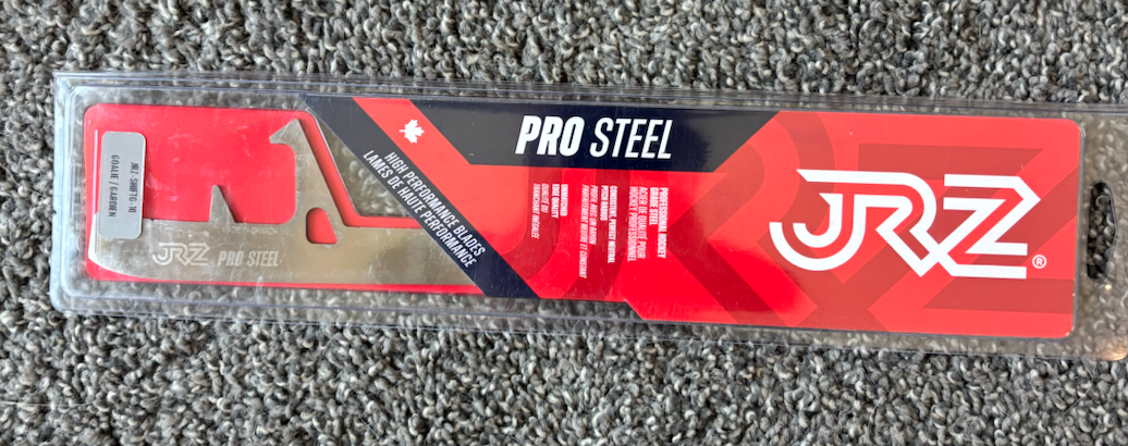 JRZ Goalie Skate Steel Blades - Size 4
